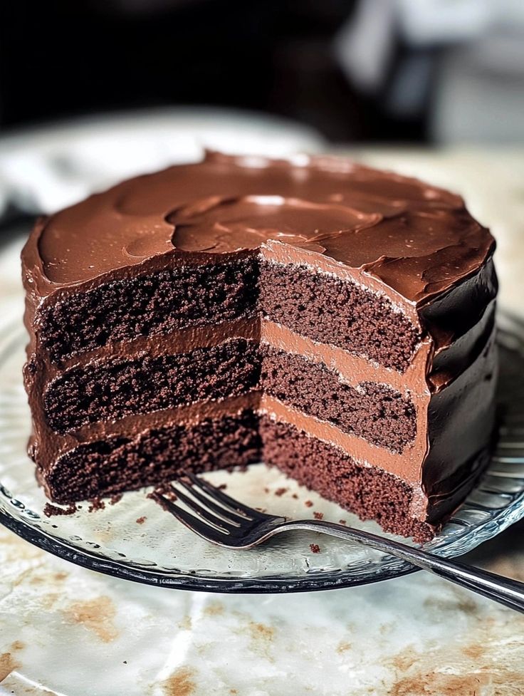 The Ultimate Go-To Chocolate Cake: Tender, Fluffy & Unfussy